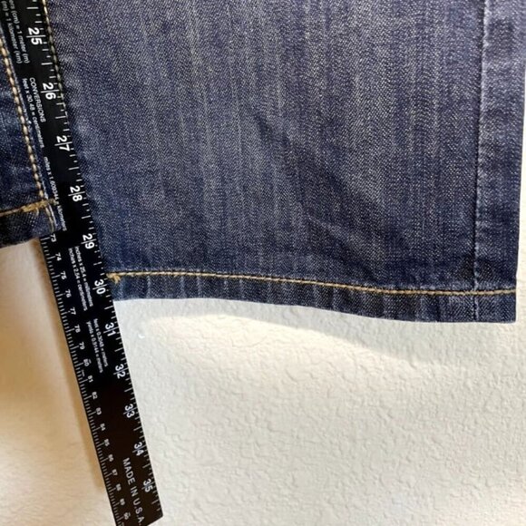 Ecko Unltd Men's Size 36x30 100% Cotton Relaxed Fit Dark Wash Jeans Baggy Y2K - Picture 4 of 6